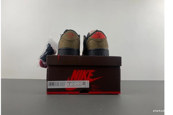  1 TRAVIS RETRO OG SP LOW DM7866-2002 JORDAN DM7866-2002 SCOTT Brown 1103